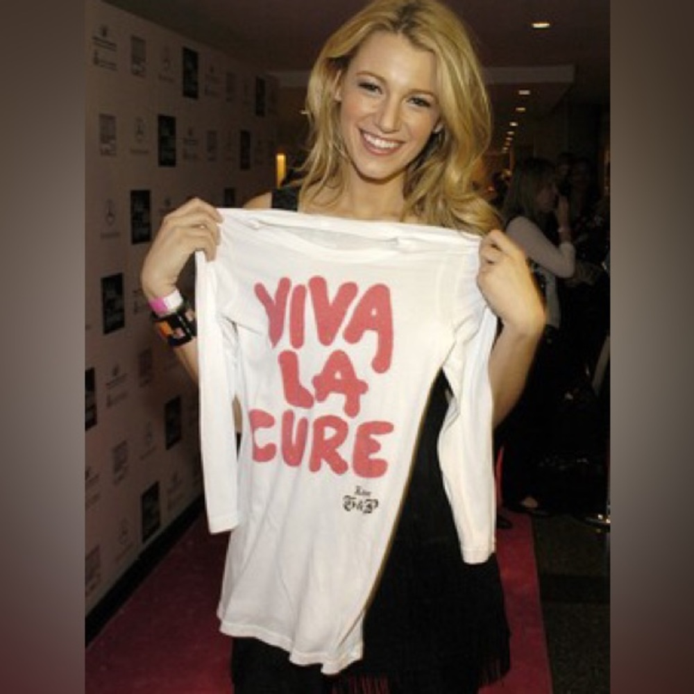 Key to the Cure Saks Fifth Avenue 3/4 shirt